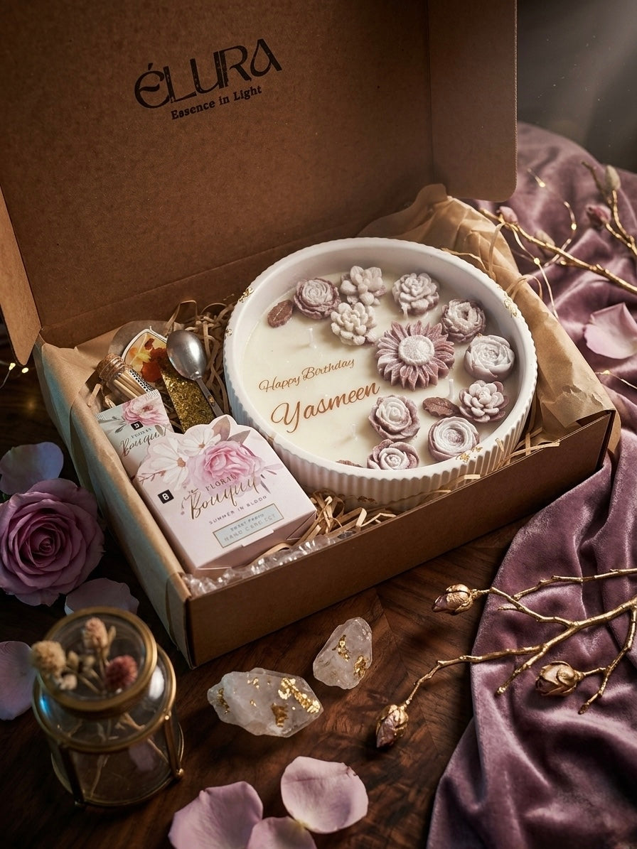 هدايا وشموع أعياد الميلاد