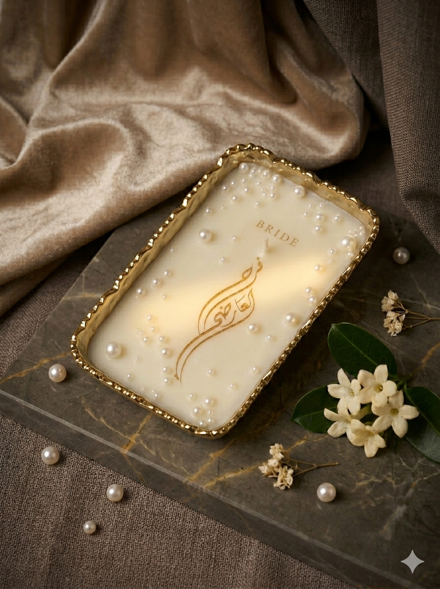 شمعة العروس فرح