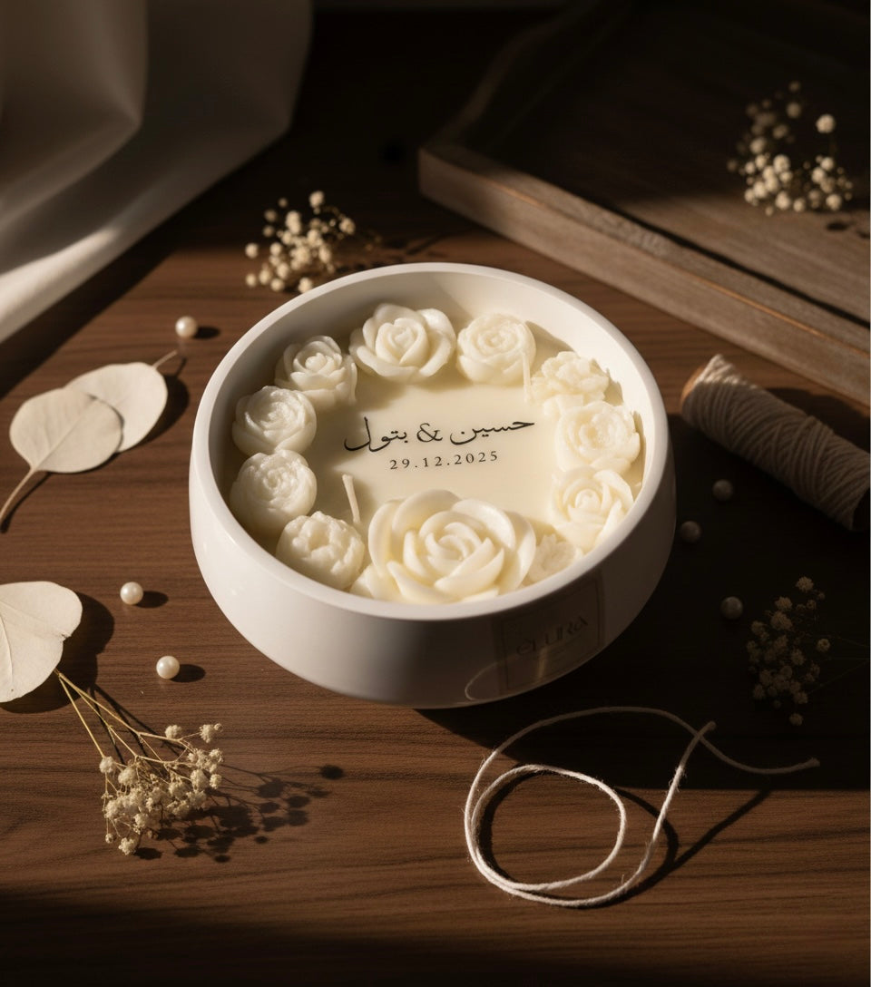 شمعة العروس Santorini