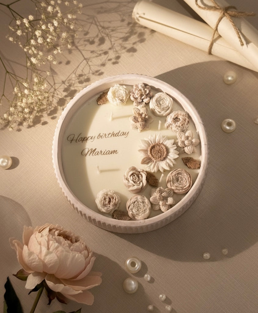 شمعة عيد الميلاد - خريف 🍂