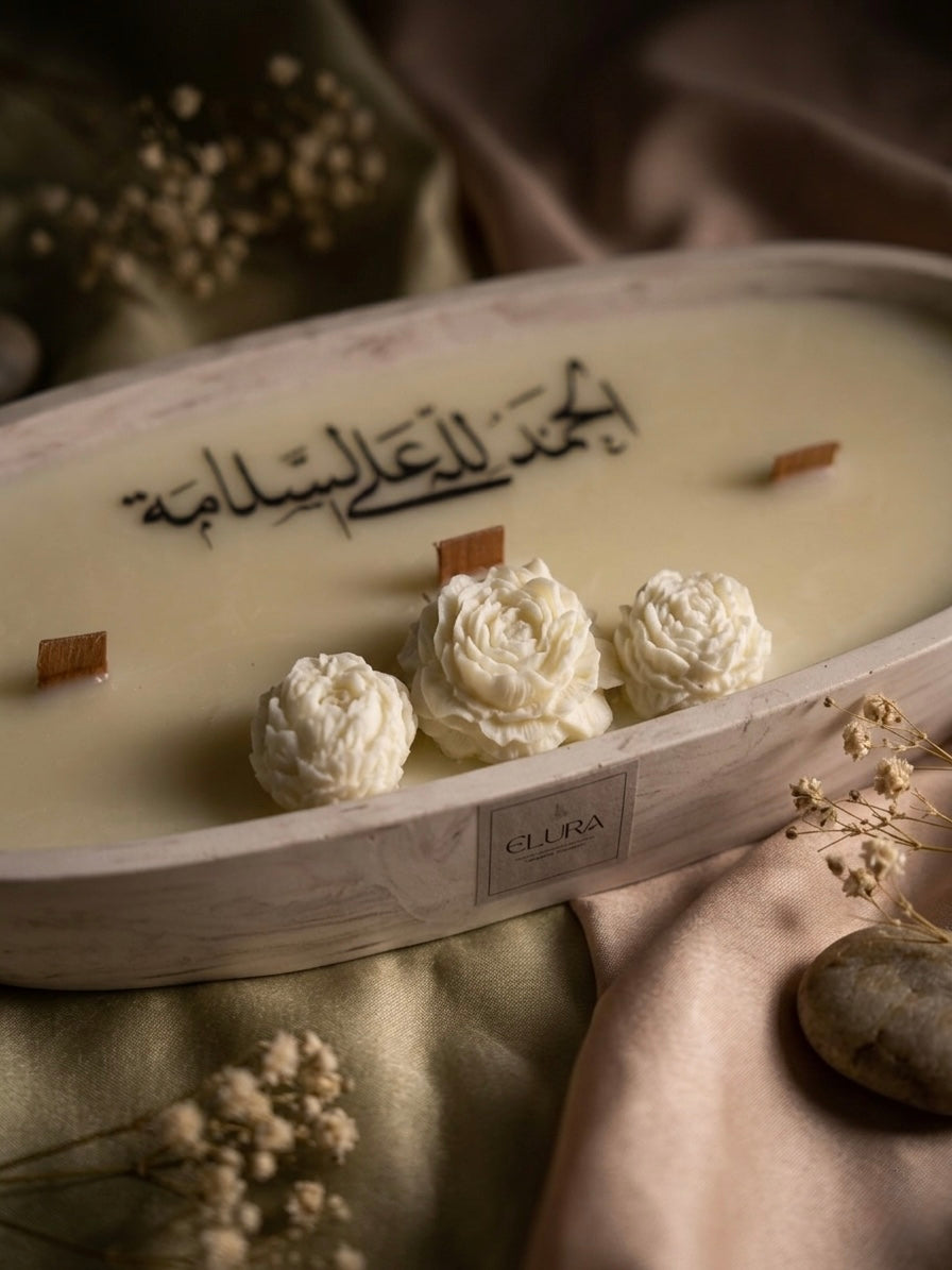 شمعة نور العافية |  Wellness Glow