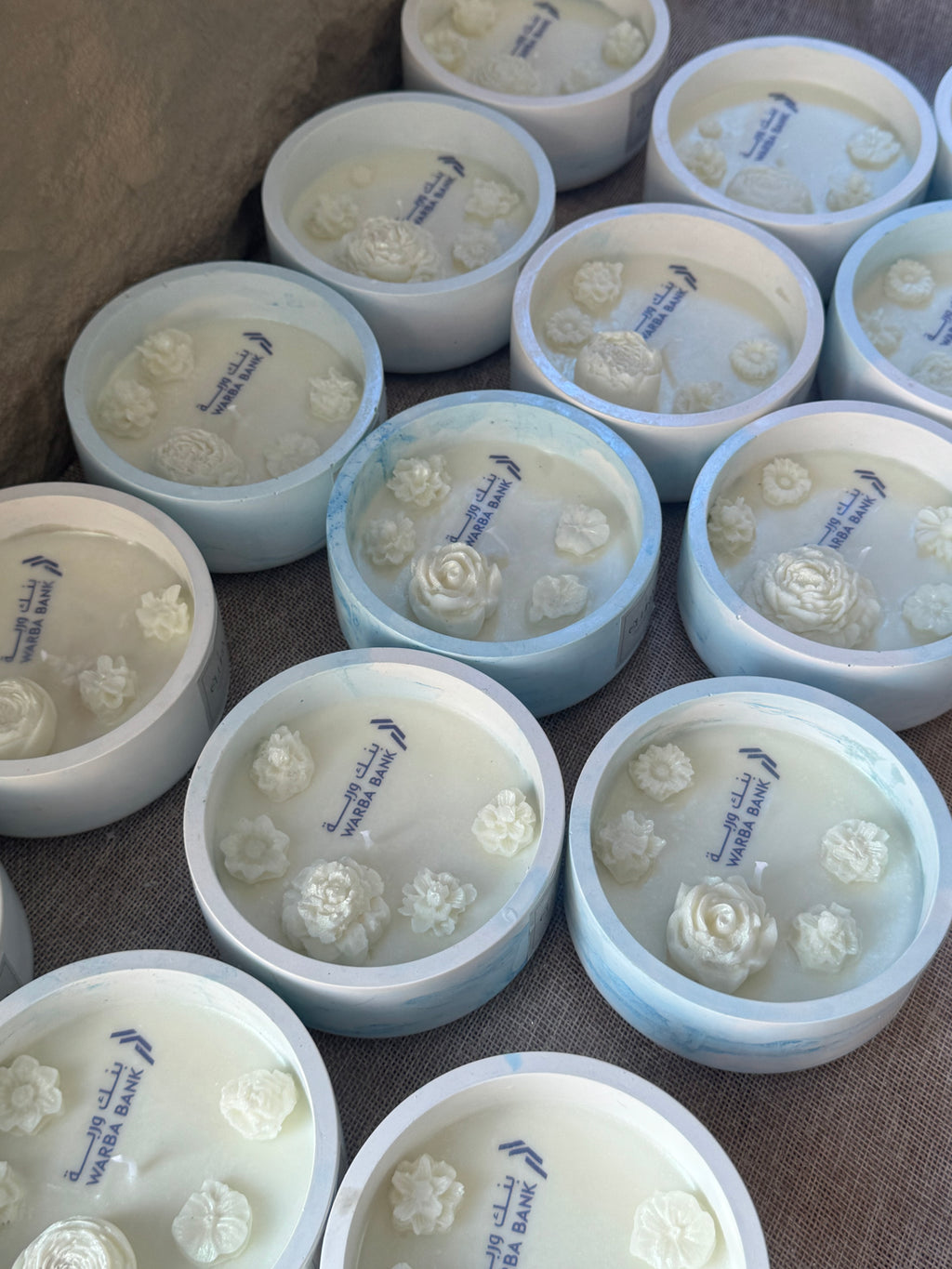 توزيعات شمعة الاسم - ١ قطعة