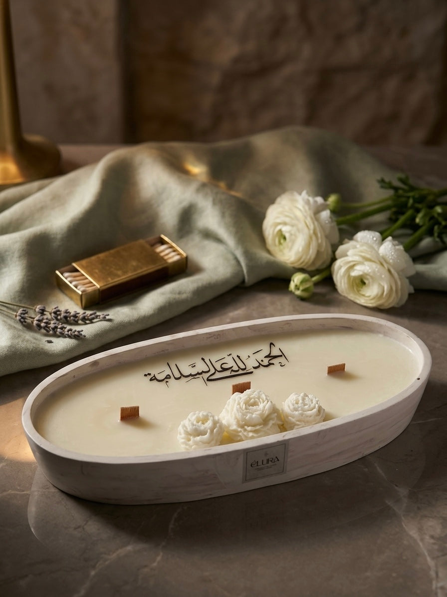 شمعة نور العافية |  Wellness Glow