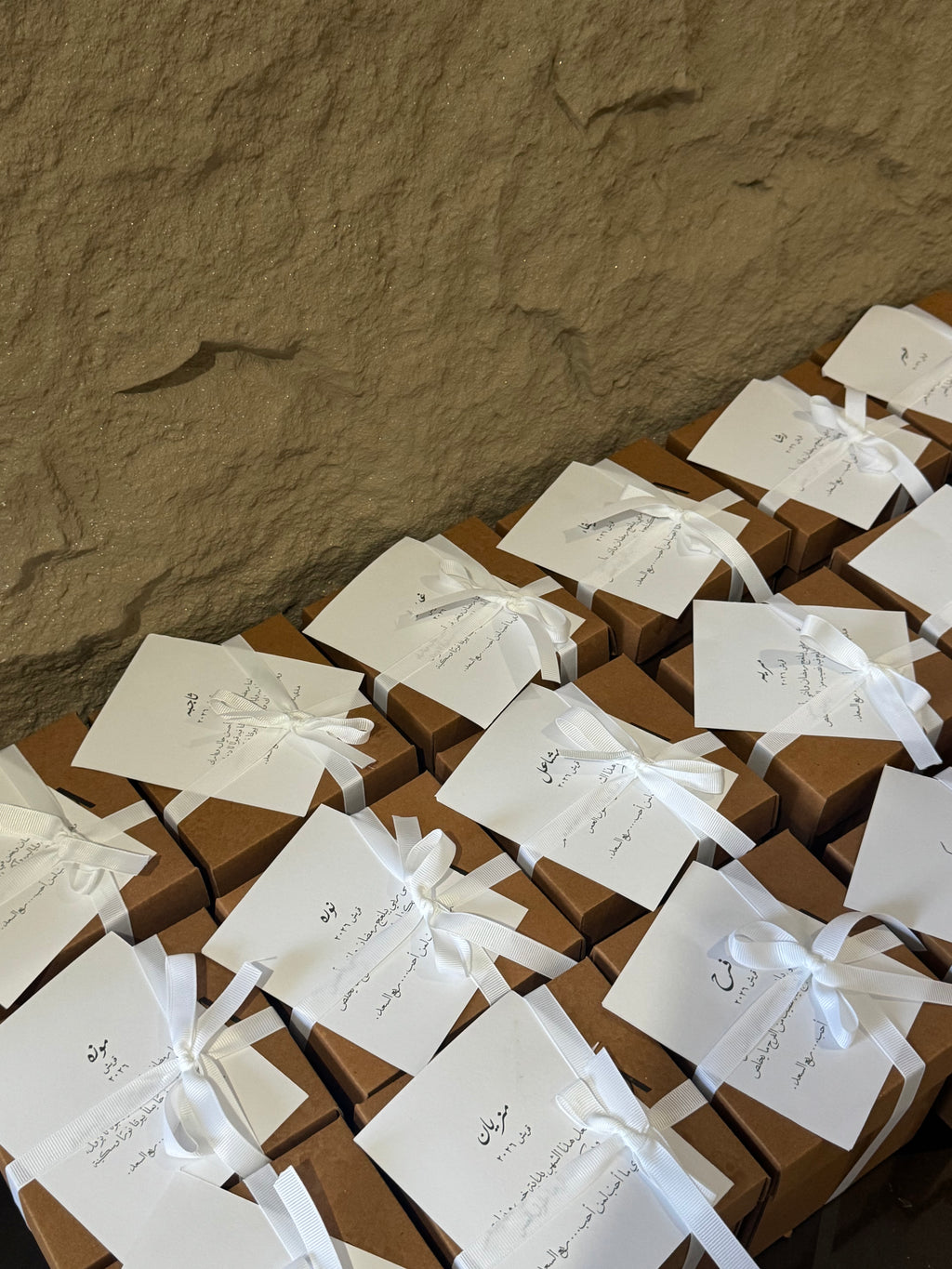 توزيعات شمعة الاسم - ١ قطعة