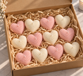 Heart candle set